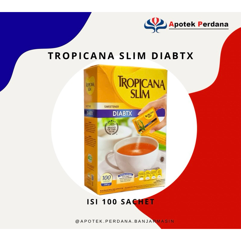 

Gula Tropicana Slim Diabtx 100s/50s/25s