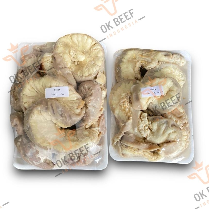 

Usus Sapi Rebus Iso - 500 gram