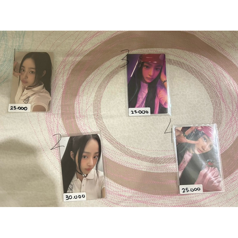 Photocard  Newjeans Minji