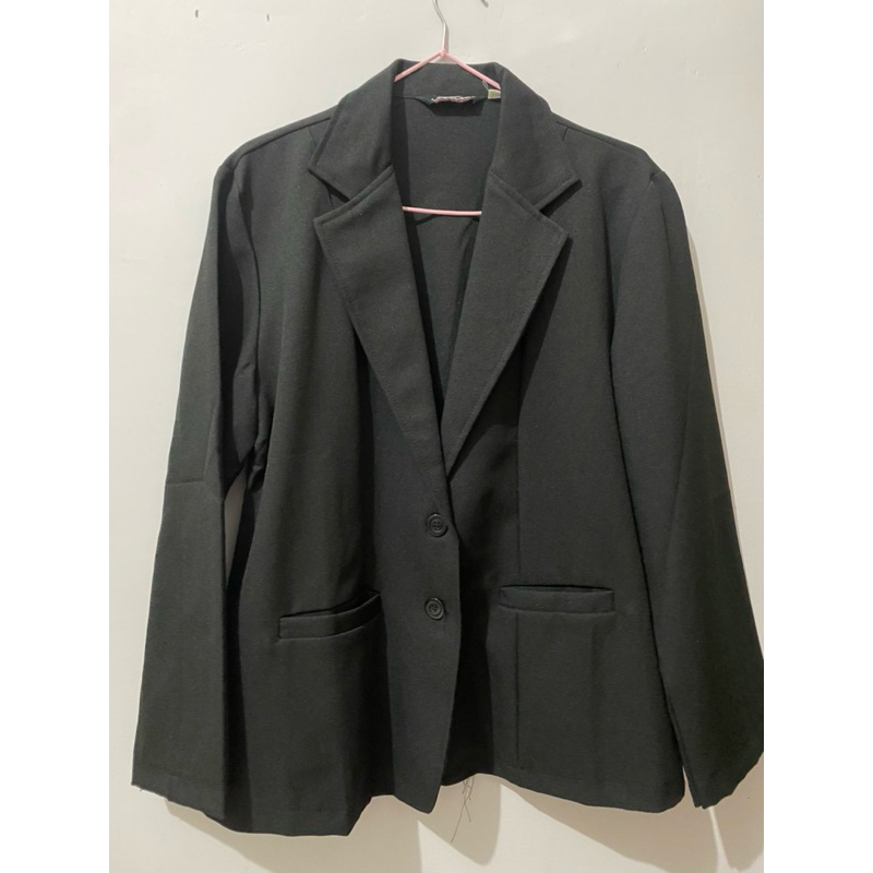 PRELOVED BLAZER HITAM WANITA - BLAZER KERJA