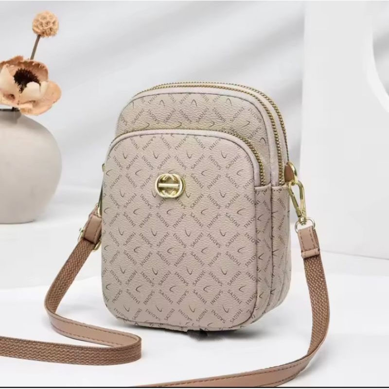 tas slempang wanita import/tas hp fashion/slempang mini cewek