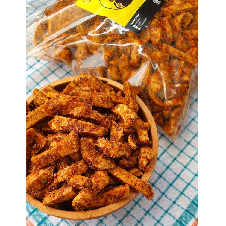 

Basreng Stik 250gr/Baso Goreng Pedas Gurih