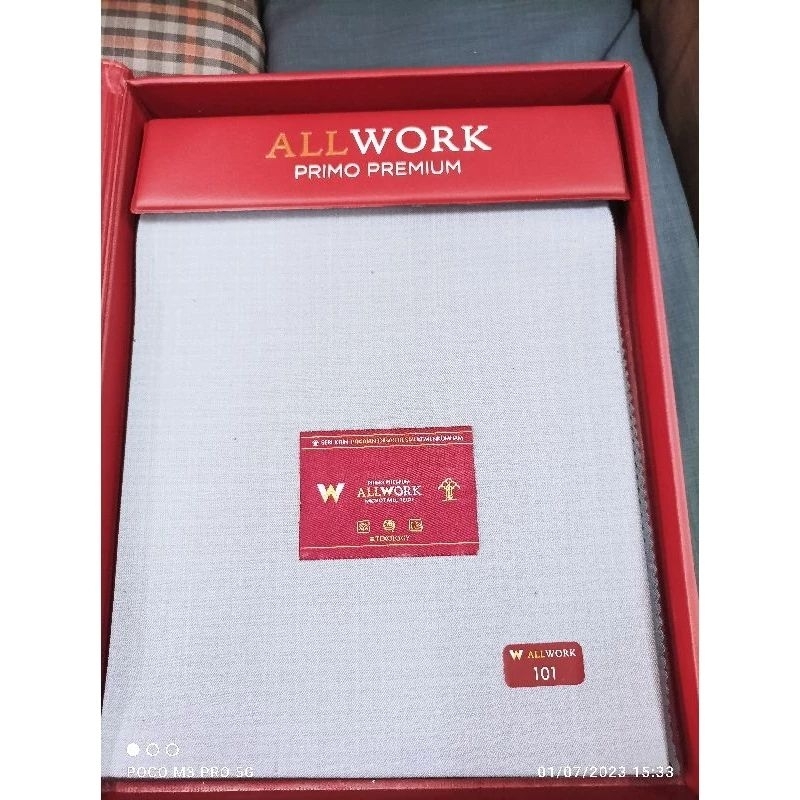 KAIN DASAR BAHAN SERAGAM PDH KEMENKUMHAM ALLWORK PRIMO PREMIUM