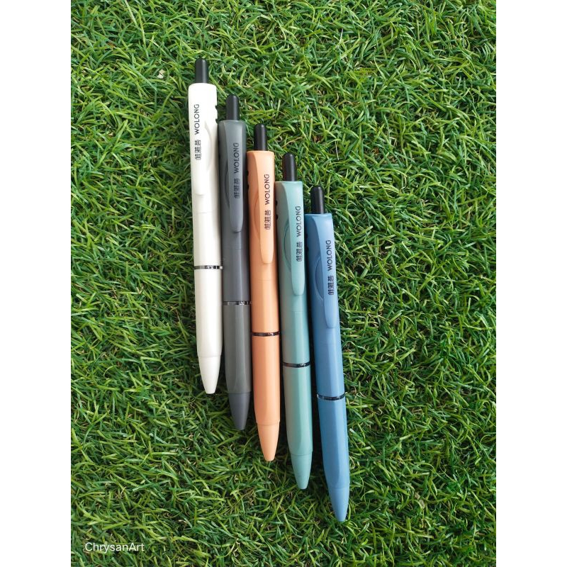 

Wolong Pena Gel/Pulpen Gel/Bolpoin Gel 0.5mm Tinta Hitam