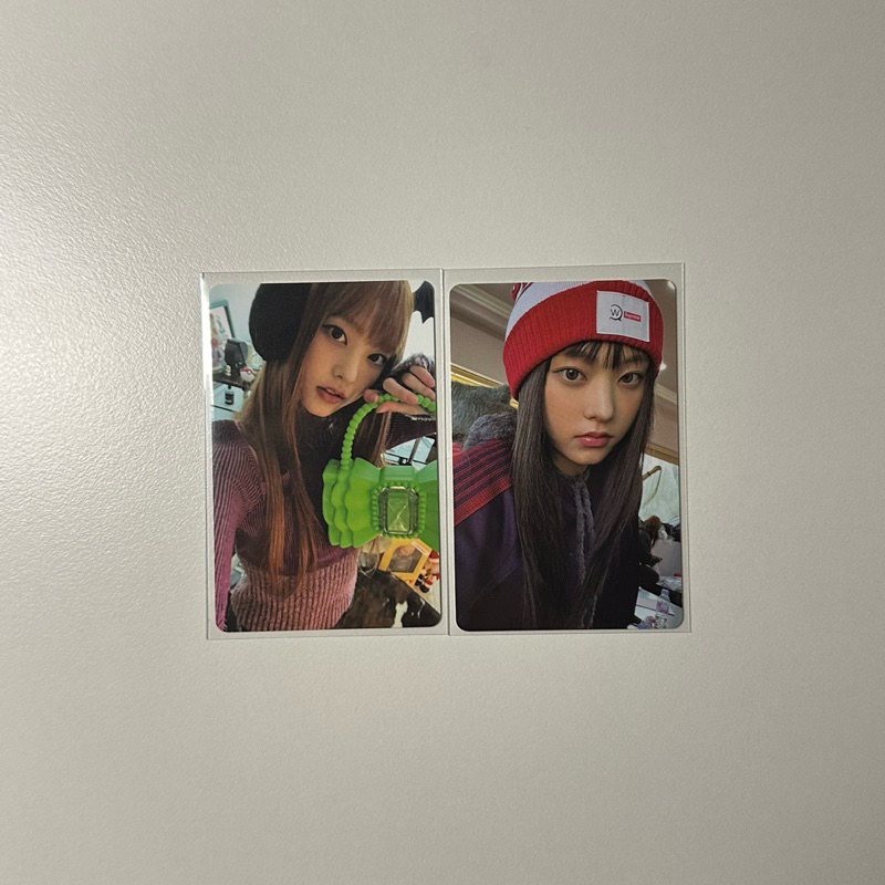[READY] WTS NEWJEANS PHOTOCARD POCA PC NJ NEW JEANS HAERIN ATTENTION 1ST EPISODE BLUEBOOK BB BLUE BO