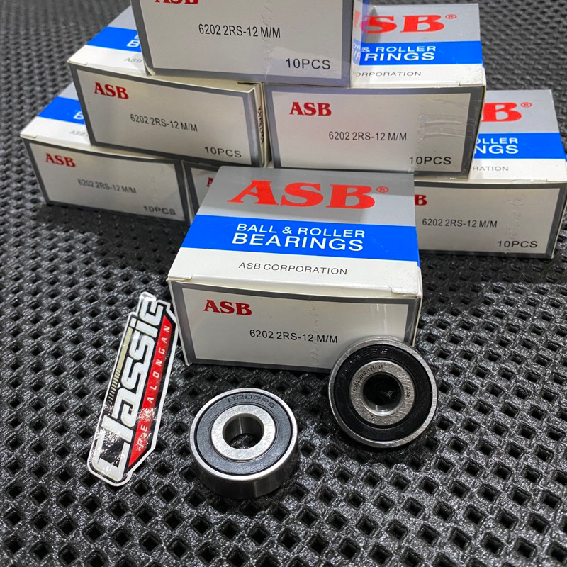 Laher Bearing 6202-12Mm original ASb