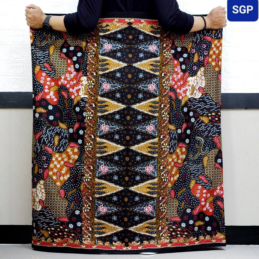 SARUNG BATIK TULIS KATUN SUPER SEKAR DWIPANGGA ASLI JAWA