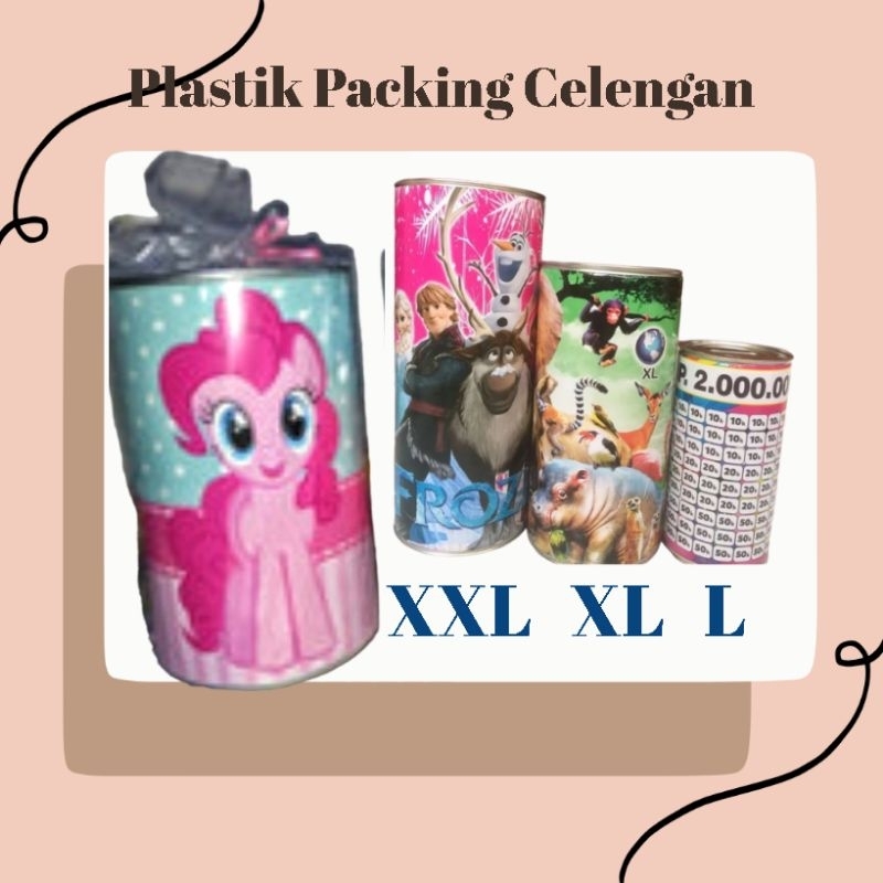 Plastik Celengan / Plastik Souvenir Celengan