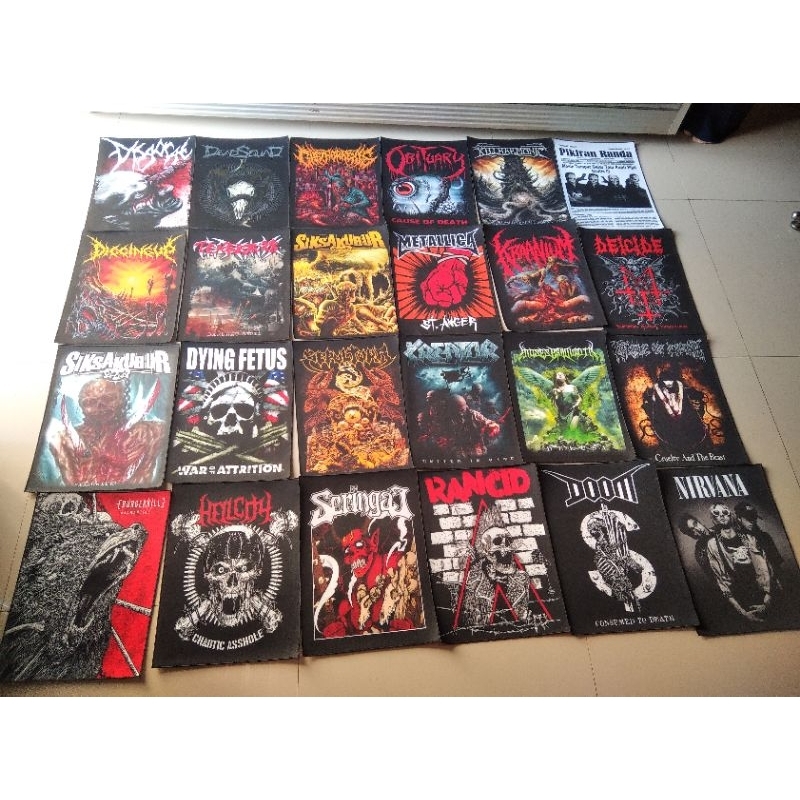 EMBLEM PUNGGUNG PUNK & METAL