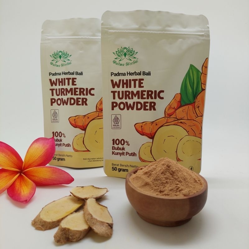 

Padma Herbal Bubuk Kunyit Putih White Turmeric Powder 50g