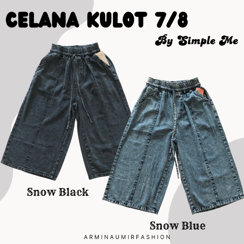 Celana Kulot 7/8 By Simple me