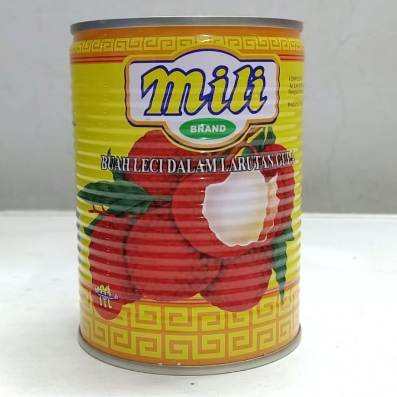 

Mili Lychee Leci Kaleng 565gr