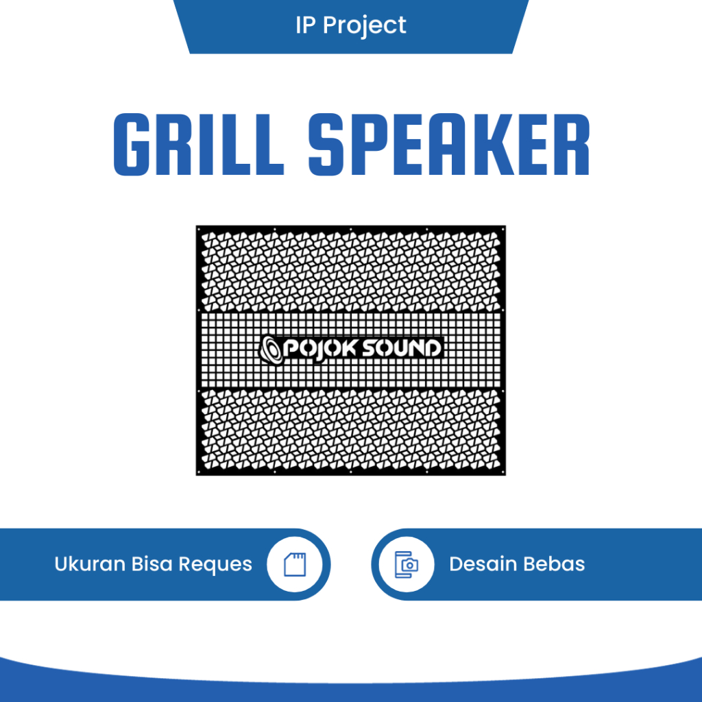 RAM Speaker Desain Custom Nama Audio