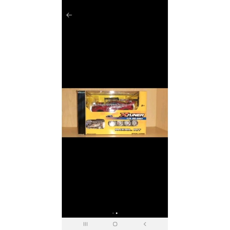 Kentoys 1:24 Diecast Toyota Celica Model Kit MODIF