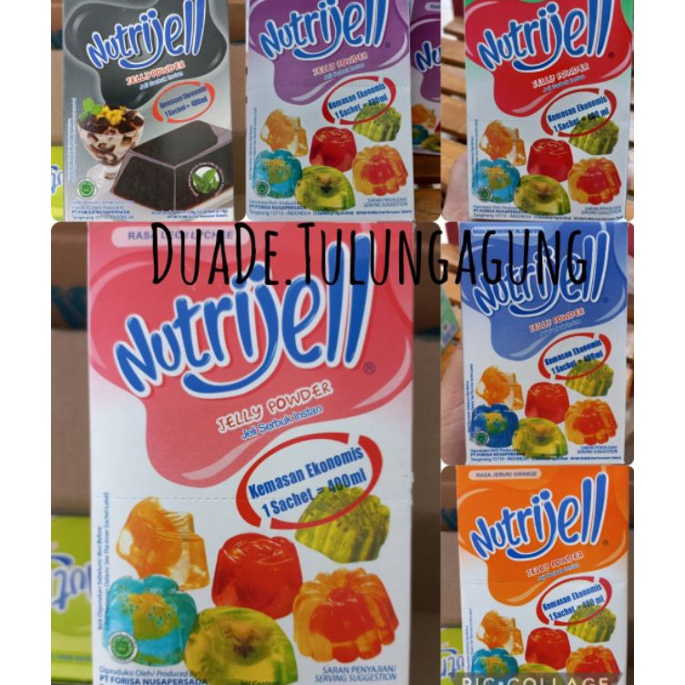 

Grosir EWCBA Nutrijell EKO Buah Box 1 box 12pcs 1gr K75 Best Terlaris