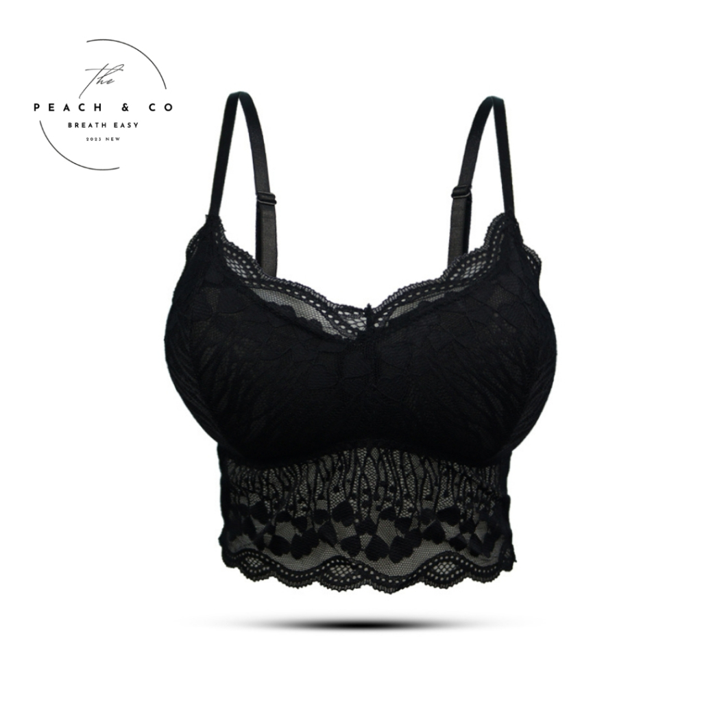 Push Up Bra Renda Wanita Bralette Sexy Dengan Busa BH Korea Style G2102