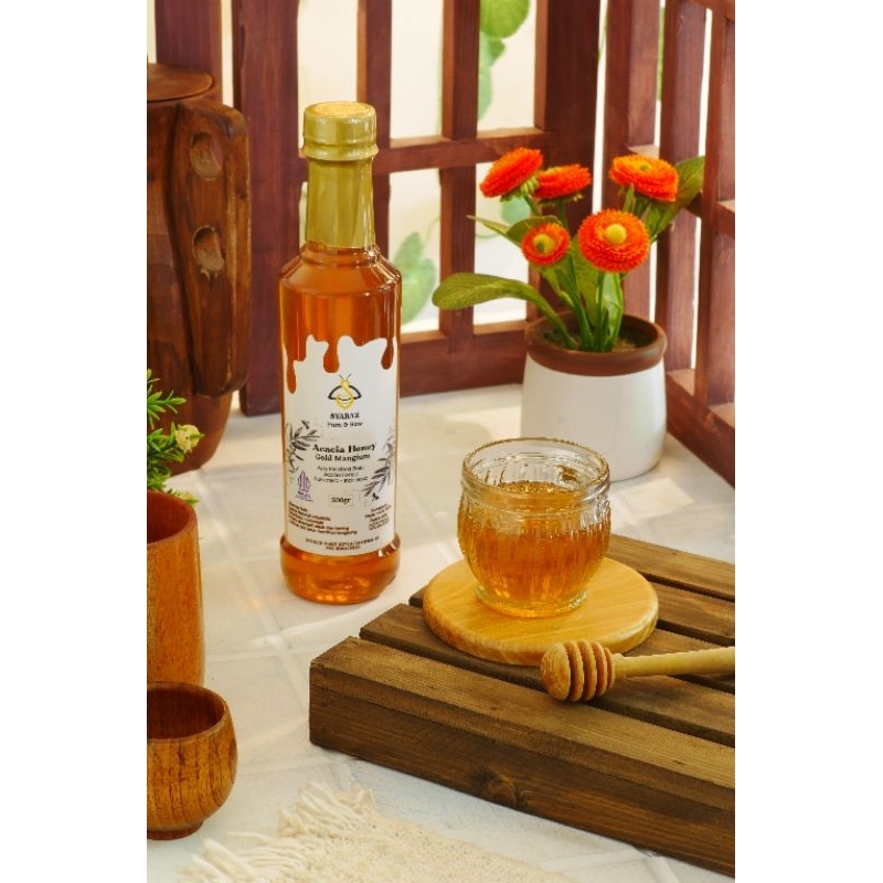 

Madu murni/Nektar Akasia Mangium/Syabaz Honey/500gram