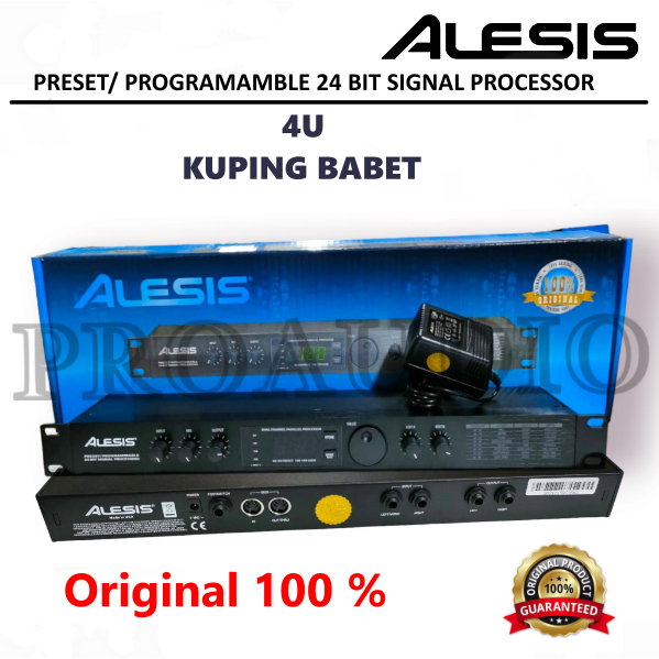 Effect vocal Alesis Microverb 4 Microverb4 24 Bit Processing Efek Vokal Made In USA Original