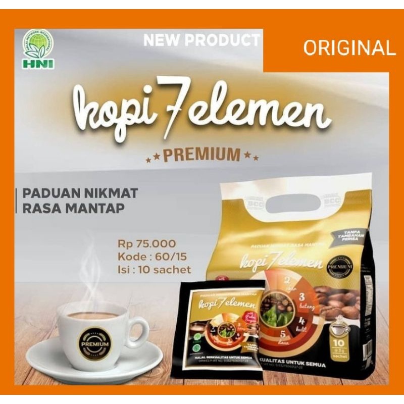 

(% ) Kopi 7 Elemen Premium HNI HPAI Gula Aren Aman Untuk Diabetes