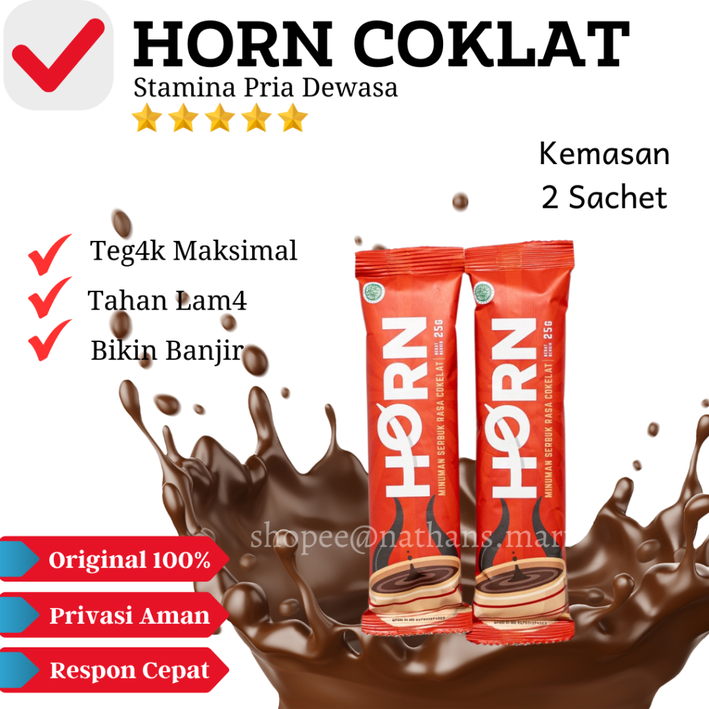 

HORN by dr Boyke - Coklat HORN Kemasan 2 Sachet