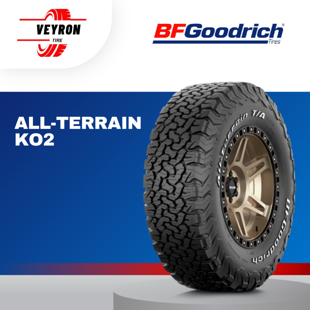 BFGOODRICH ALL TERRAIN T/A KO2 265 65 18 RWL