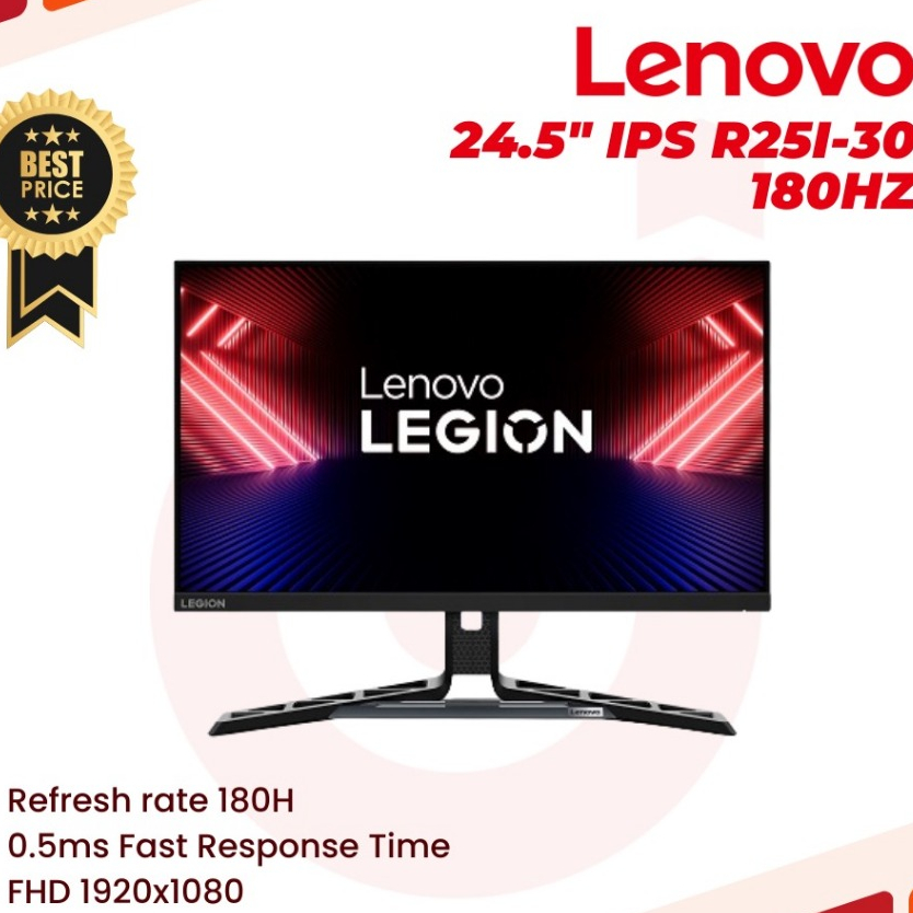 Monitor Lenovo 24.5" IPS R25i-30 180Hz FHD