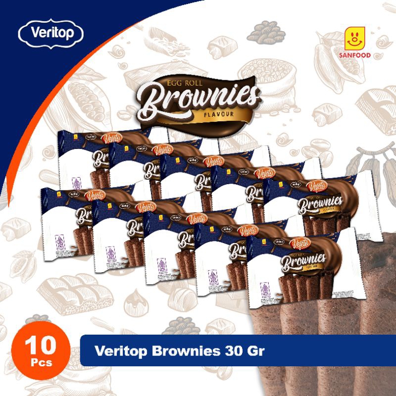 

BROWNIES 30 GR ( PACK ISI 10pcs )