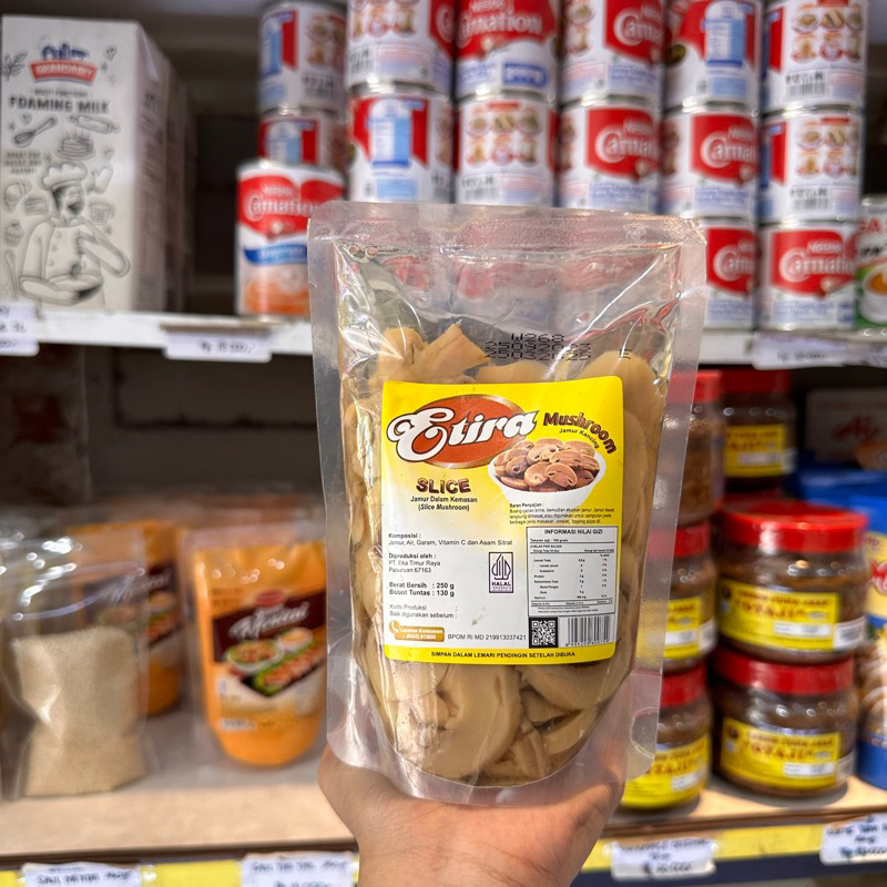 

jamur Etira slice 250g