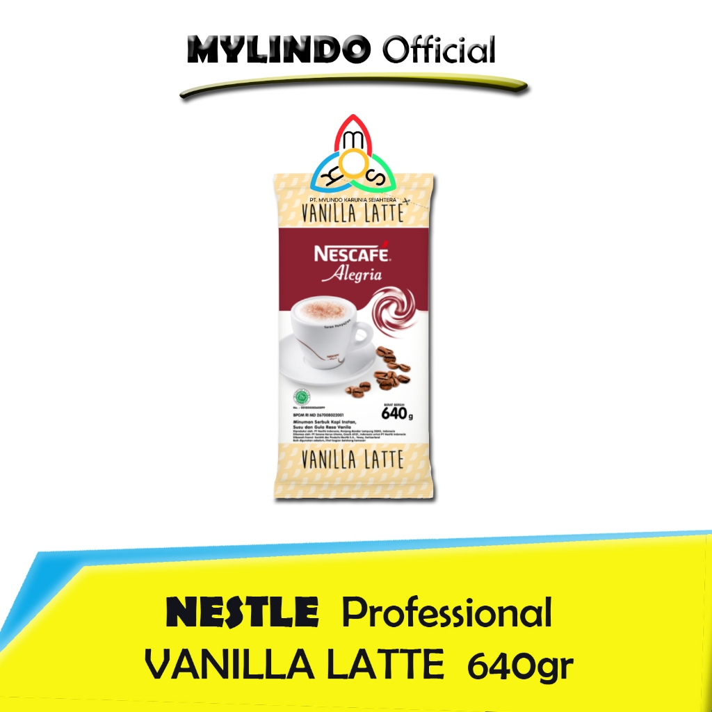 

Mylindo NESCAFE VANILLA Latte 640gr Nestle Professional