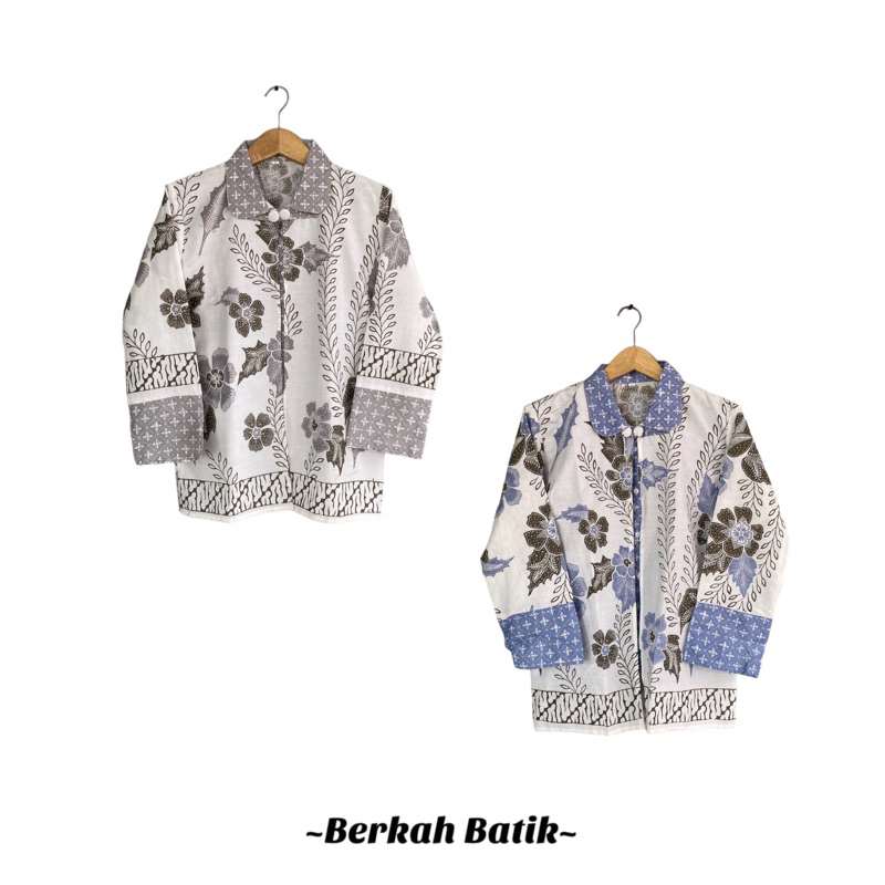 Naomi blouse - Outer Batik Yogyakarta / Outer Batik Kasual / Outer Batik Formal / Batik Wanita Kekin