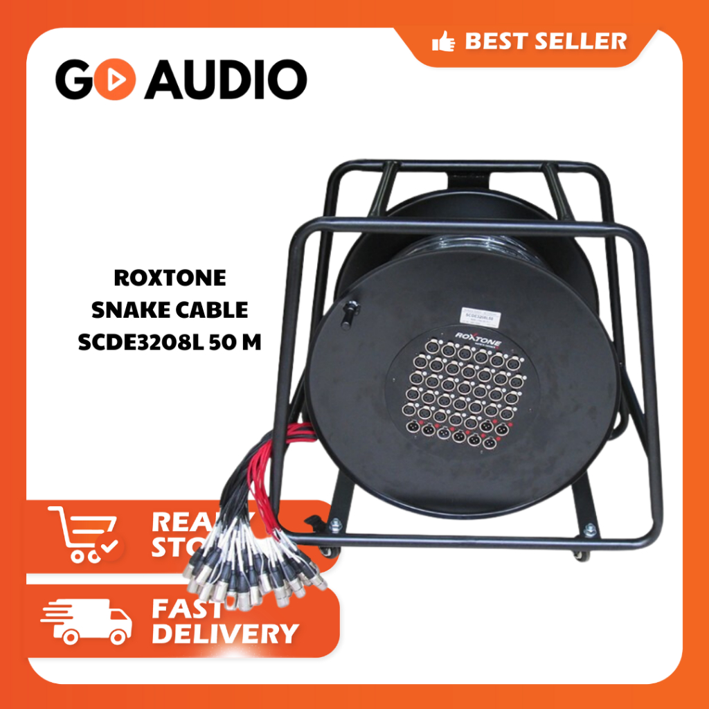 ROXTONE | Snake Cable SCDE3208L 40 Channel In 32 Out  50 Meter Original