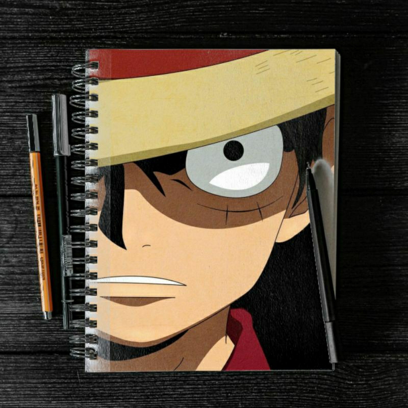 

Pocket NoteBook A6 One Piece Monkey D. Luffy