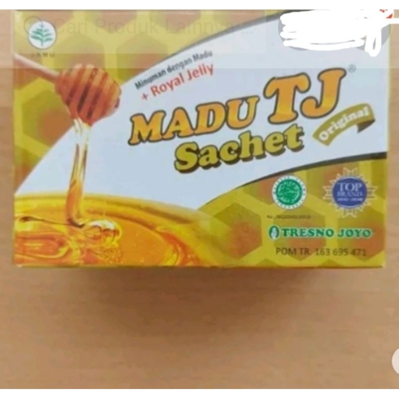 

Madu Tj sachet box isi 12 sachet