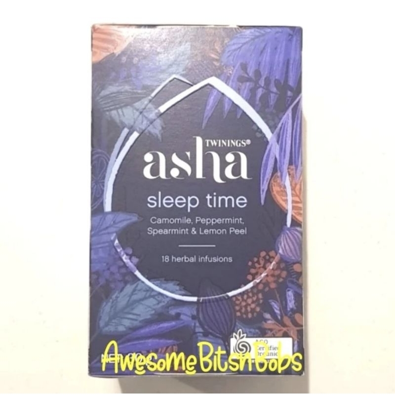 

Twinings Asha Organic Sleep Time 18 Tea Bags