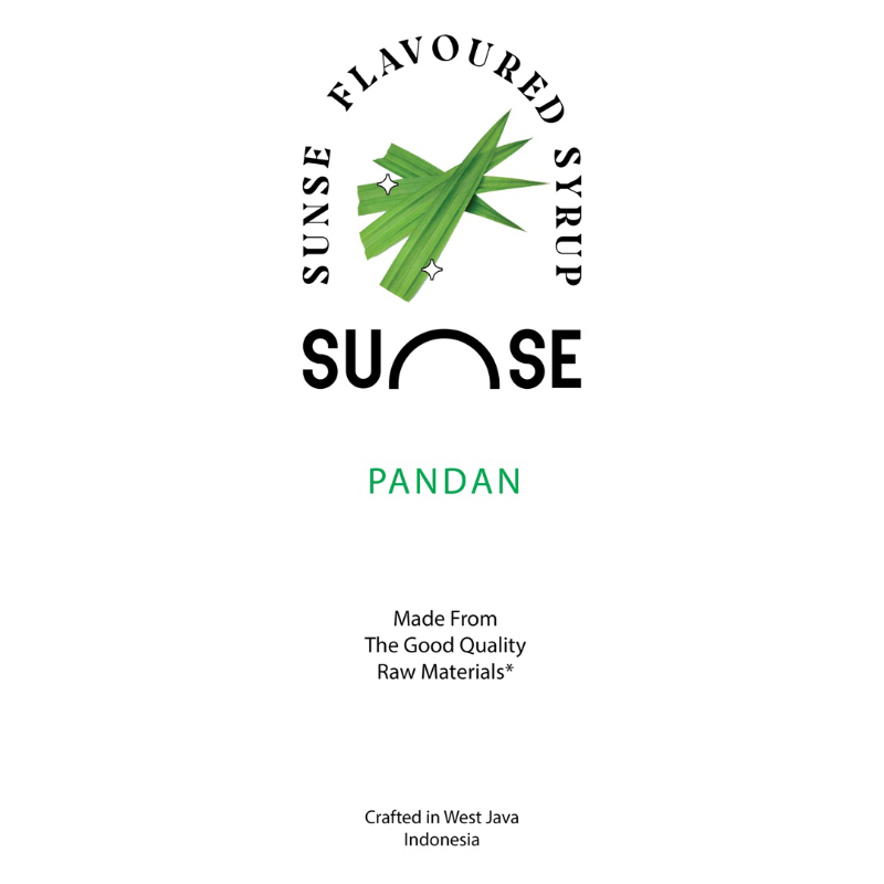 

Syrup Pandan 1Liter Sunse / Sirup Rasa Daun Pandan