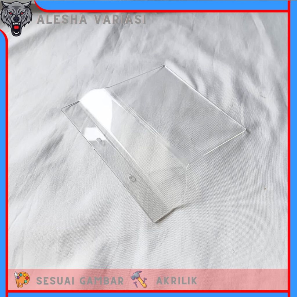 PENAHAN LUMPUR MIO SPORTY MUDFLAP MIKA AKRILIK MIO TRANSPARANT MUDFLAP KOLONG YAMAHA MIO SPORTY MIKA