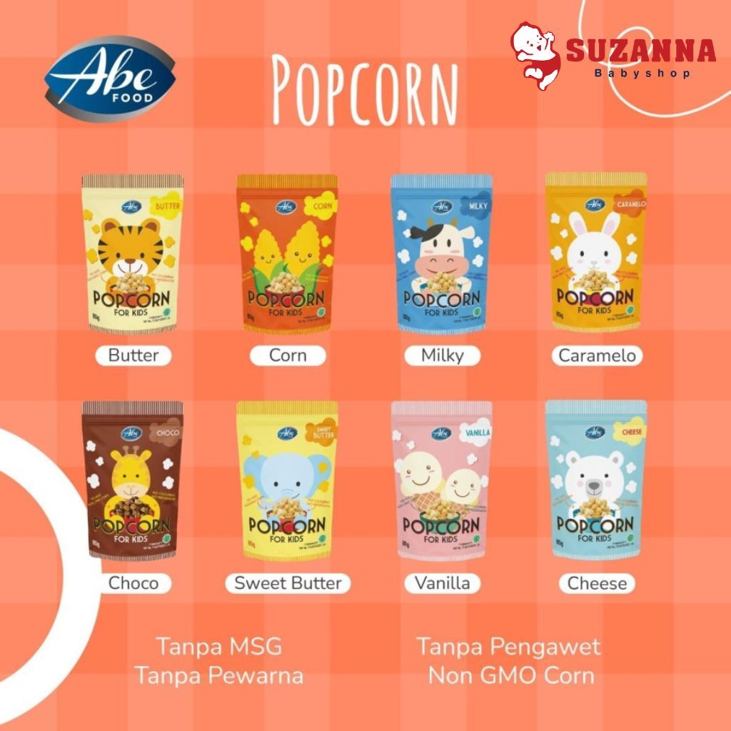 

ABE FOOD POP CORN FOR KIDS 80gr