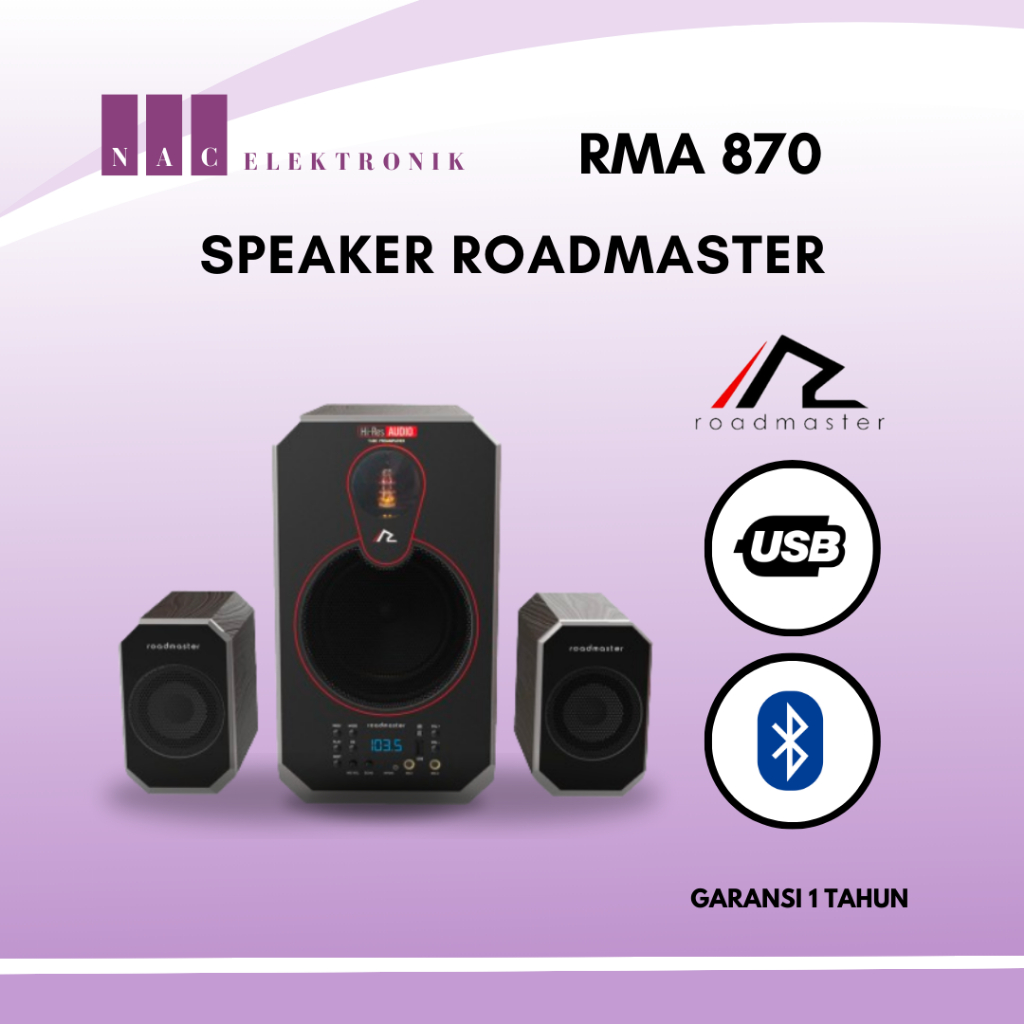 ROADMASTER SPEAKER AKTIF - RMA 870