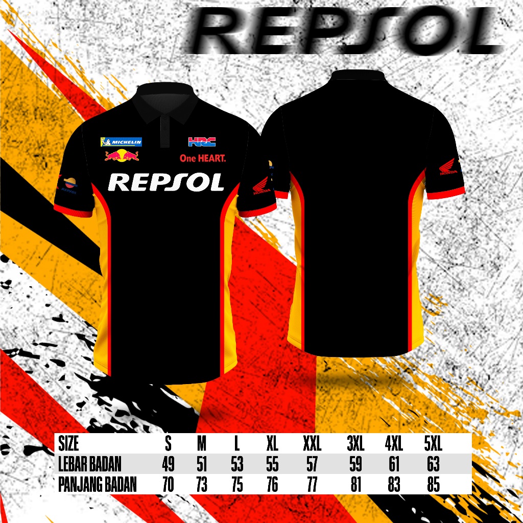 Jersey Racing Baju Kaos Jersey Custom  Racing Motor