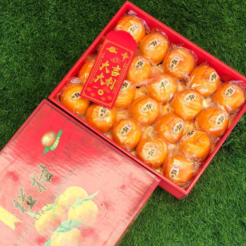 

Jeruk Ponkam Giftpack HDL Edisi Imlek Isi 20 Pcs/Dus