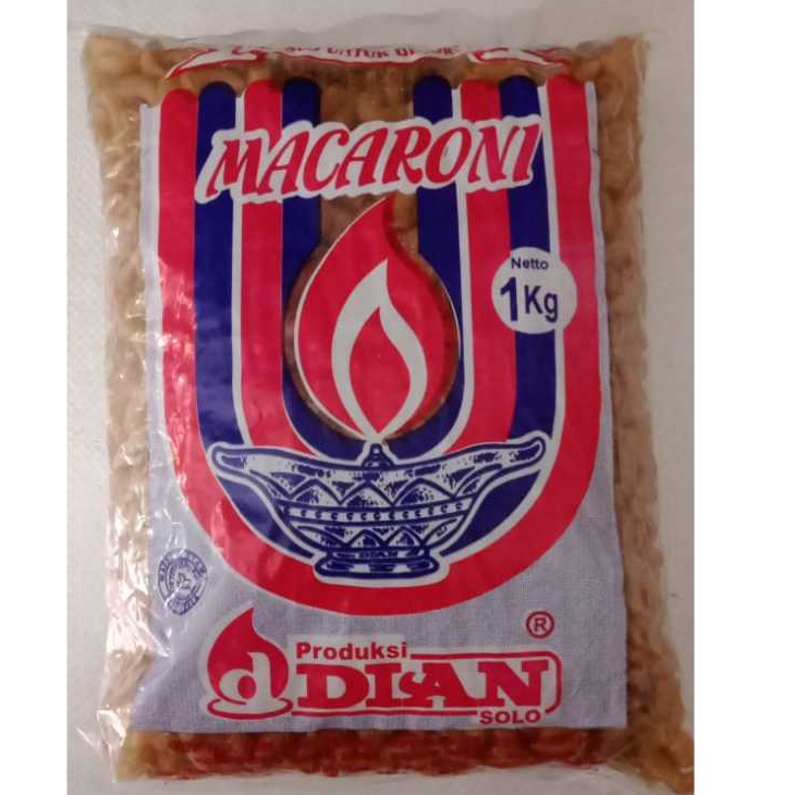 

[Pack] Makaroni Makroni Mentah Dian Isi 1 KG