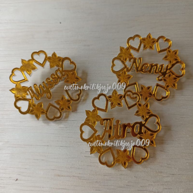 (H) BROSS HIJAB CUSTOM/PIN BROSS