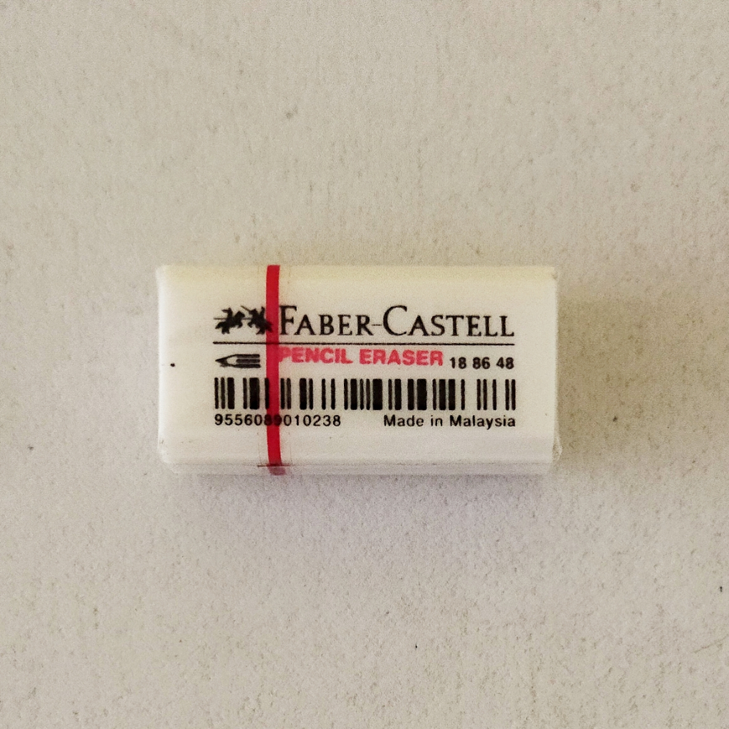 

ANNYEONG HASEYO GIFT SHOP | Penghapus Faber Castell 188648 Putih Kecil Eceran | Faber-Castell Eraser Small White Ecer