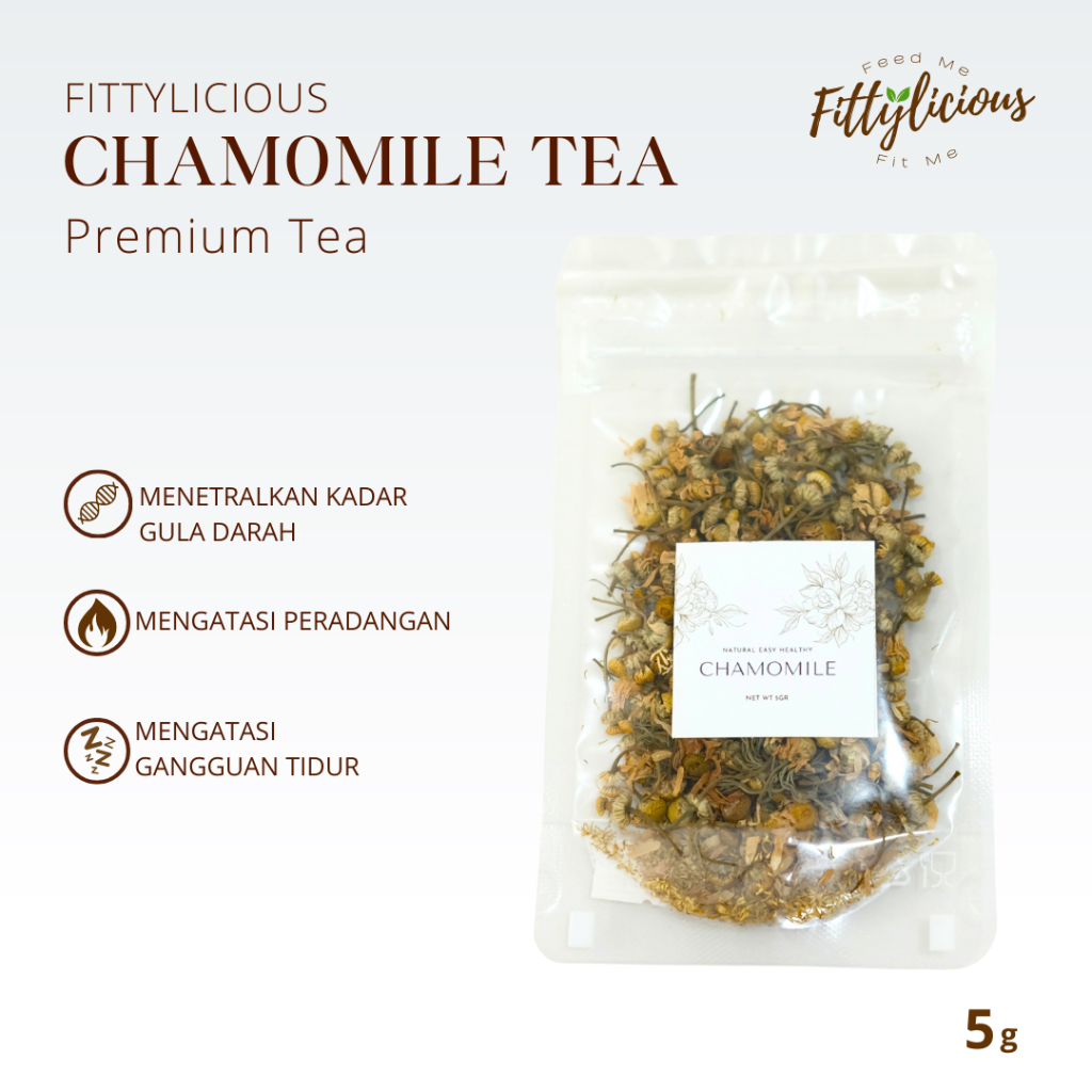 

chamomile tea 5gr / Teh Chamomile 5gr