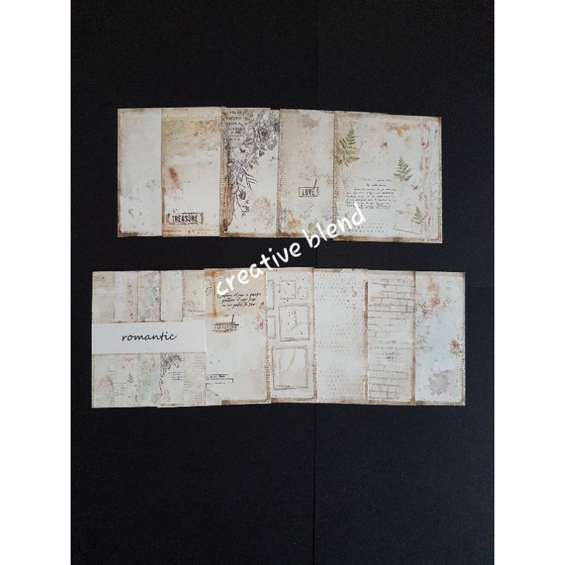 

Kertas Motif DIY Scrapbook Deco Art Romantic