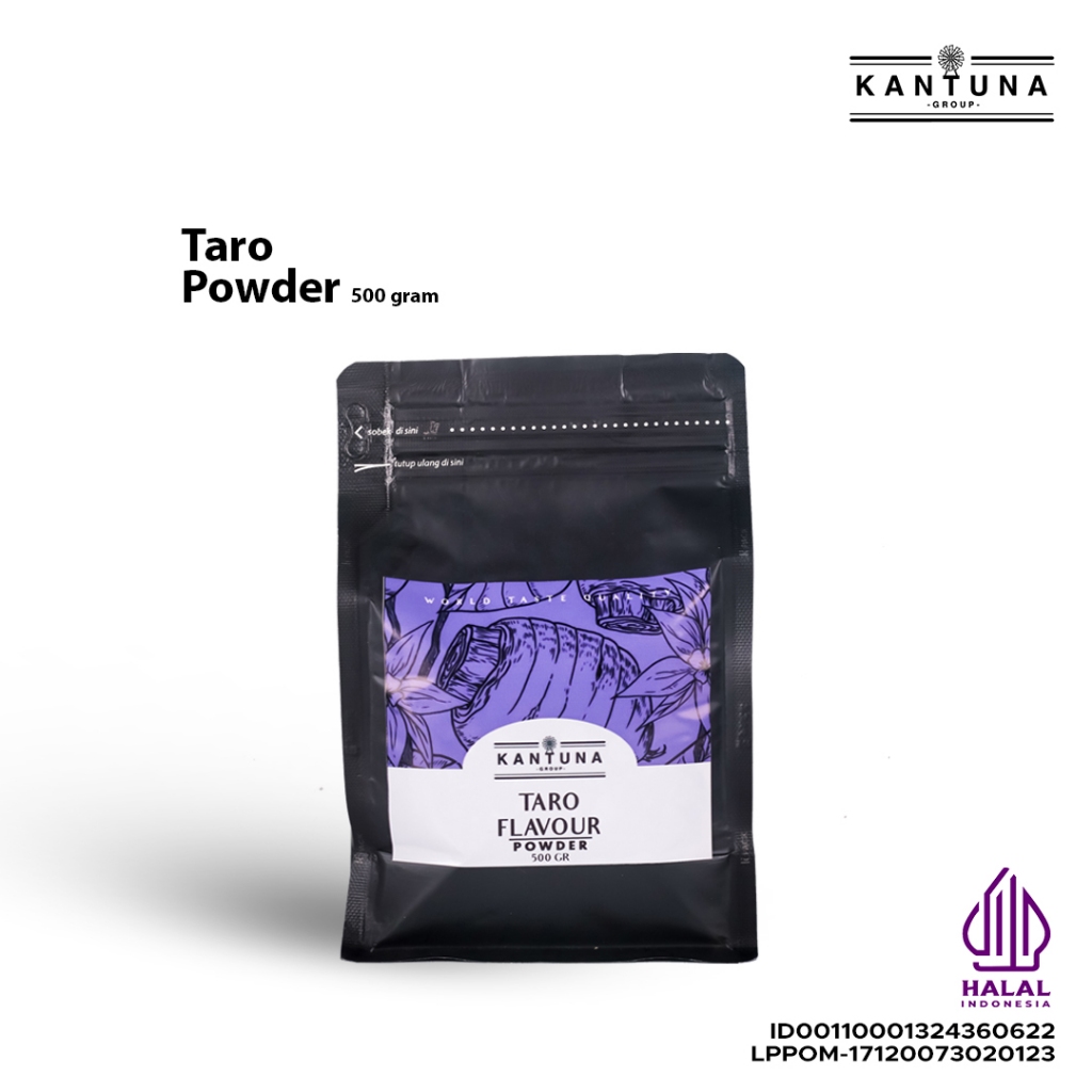 

Kantuna Taro Powder - Powder Rasa Taro Untuk Cafe/Kafe/Bisnis 500 gram