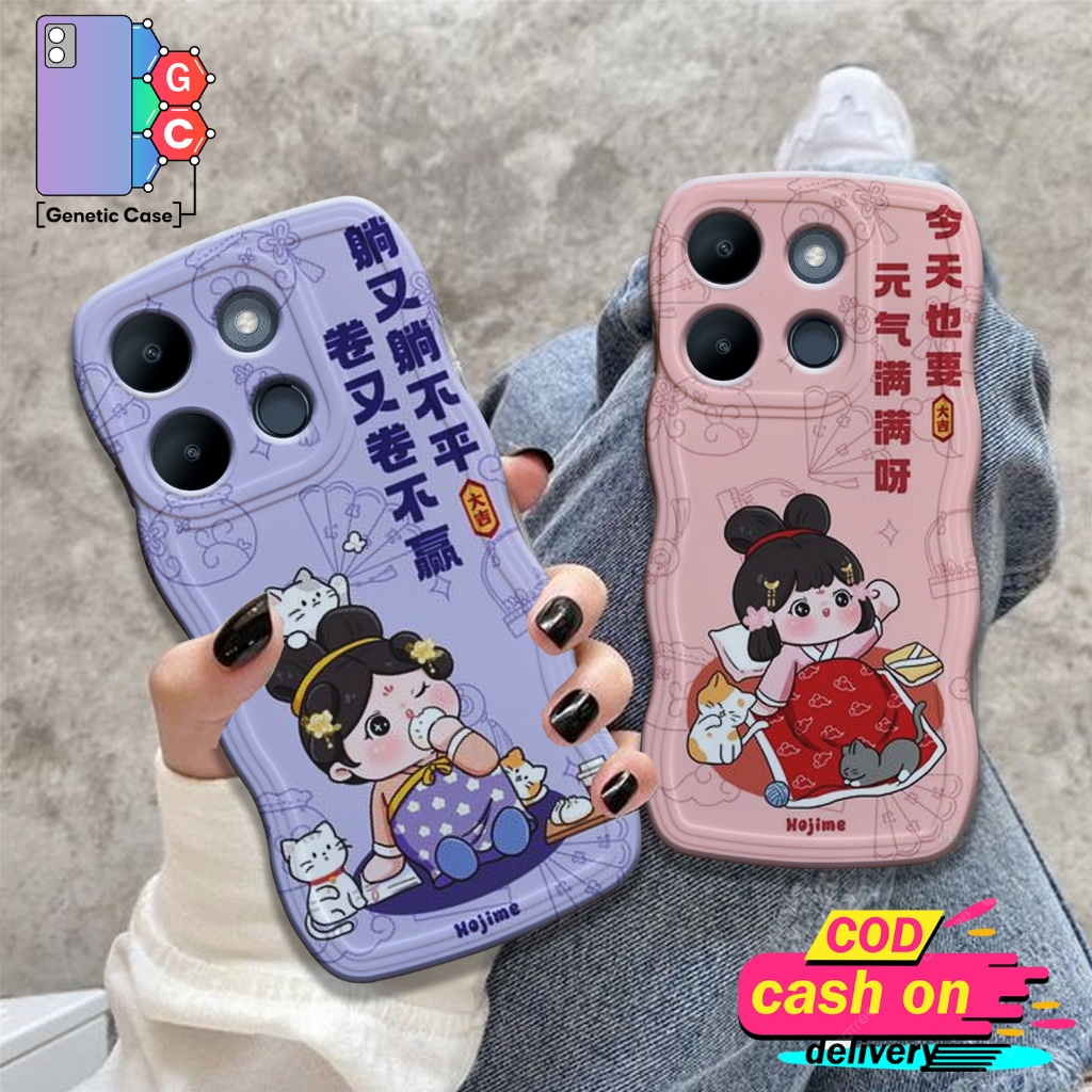 SOFTCASE GELOMBANG INFINIX SMART 7 / INFINIX  HOT 30i - CASING SEMUA TIPE HP - CASE MURAH - RAJA CUS