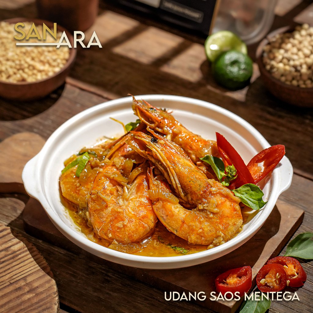 

UDANG SAUS MENTEGA - SANARA FROZEN FOOD