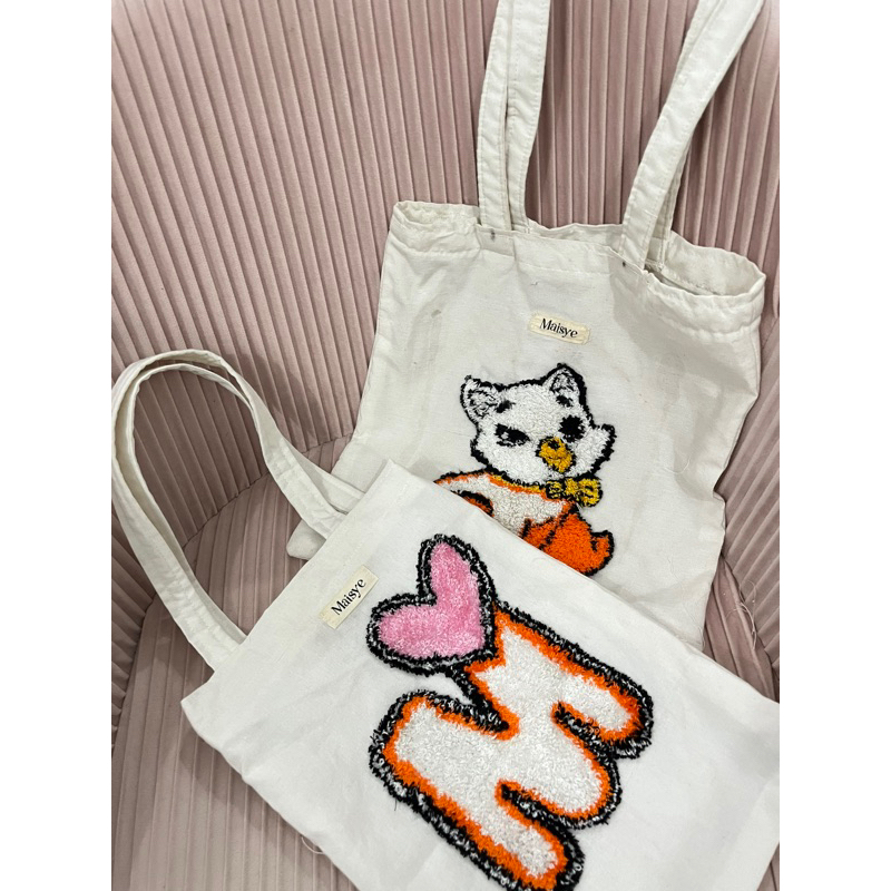 Totebag punch needle