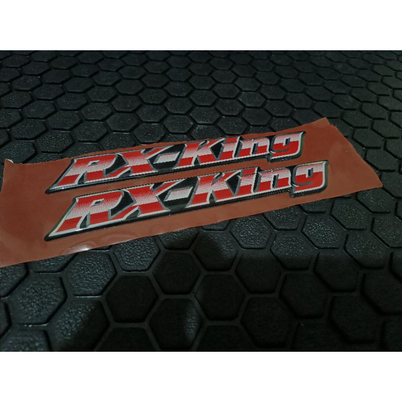 emblem sticker logo rx king original rx king 2004/2005